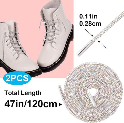 Rhinestone Shoelaces Rope in Saudi Arabia