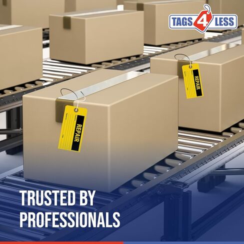 Tags 4 Less Production Quality Control Hang Tags – Equipment Preventative Maintenance Labels, for Easy Record-Keeping for Inventory Status (Hold, Pack of 100) in Saudi Arabia