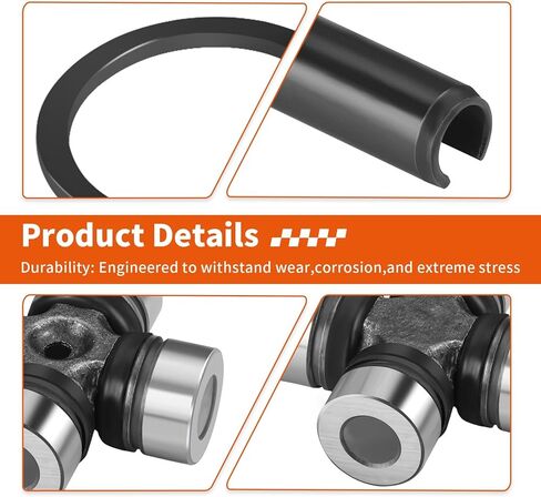 For Polaris General RZR 900 1000 3x Front + Rear Prop Shaft U-Joint 2011-2023 2202015 in Saudi Arabia