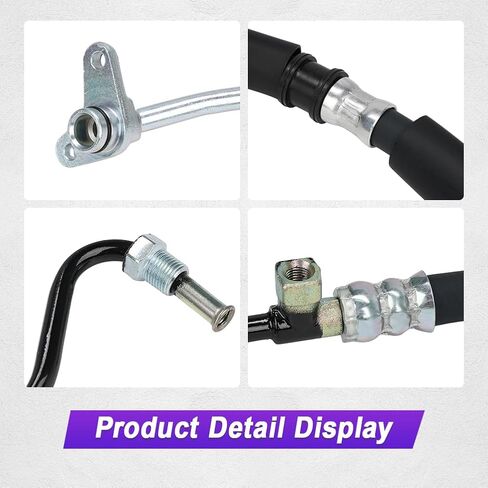 Power Steering Pressure Hose Assembly Compatible with Acura TSX 2.4L L4 2004 2005 2006 2007 2008, Compatible with Honda Accord 2.4L L4 2003 to 2007, Replacement for 53713SDCA02, 3401166 in Saudi Arabia