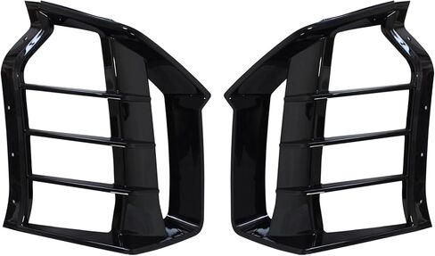 الناشر الخلفي لكورفيت C8 2020-2024 المصد السفلي الخلفي الناشر الشفاه الفاصل البلاستيك ABS (أسود لامع) in Kuwait