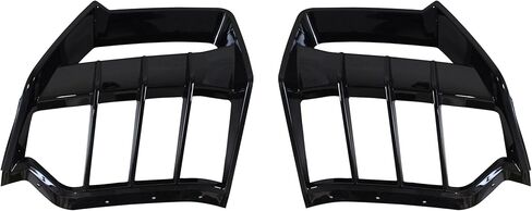 الناشر الخلفي لكورفيت C8 2020-2024 المصد السفلي الخلفي الناشر الشفاه الفاصل البلاستيك ABS (أسود لامع) in Kuwait