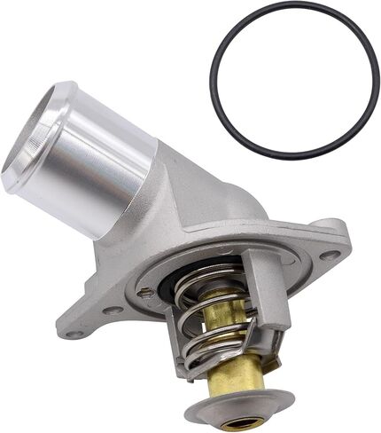 HiSport Engine Coolant Thermostat Housing Assembly - Compatible With Buick Cadillac Chevy Tahoe Silverado GMC Sierra Hummer Isuzu Pontiac Saab Replace 15-11057 in Saudi Arabia
