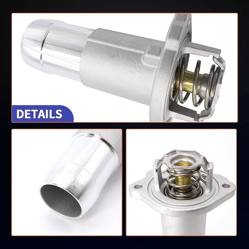 مجموعة مبيت منظم حرارة مبرد المحرك من HiSport - متوافقة مع Chevy Colorado GMC Canyon Hummer H3 H3T Isuzu I-280 I-290 I-350 I-370 استبدال 15-11073 in Saudi Arabia