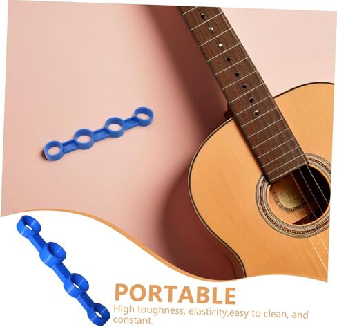 hand grip strengthener Finger Exerciser Grip guitar grip trainer gitarre instrument guitar finger stretcher Finger Grip Strengthener Finger Expansion Sleeves Ukulele booster in Kuwait