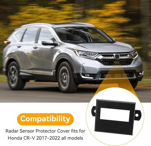 Radar Sensor Protector Cover Fits for Honda CR-V, Radar Sensor Protector Accessories, Front Radar Sensor Protector Cover with Screws (2023-2025) in Saudi Arabia