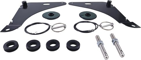Hood Pin Kit 82214260AC 82214260AB 82214260 Compatible With Dodge Challenger 3.6L 5.7L 6.4L 2008-2016 in Saudi Arabia