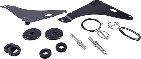 Hood Pin Kit 82214260AC 82214260AB 82214260 Compatible With Dodge Challenger 3.6L 5.7L 6.4L 2008-2016 in Saudi Arabia