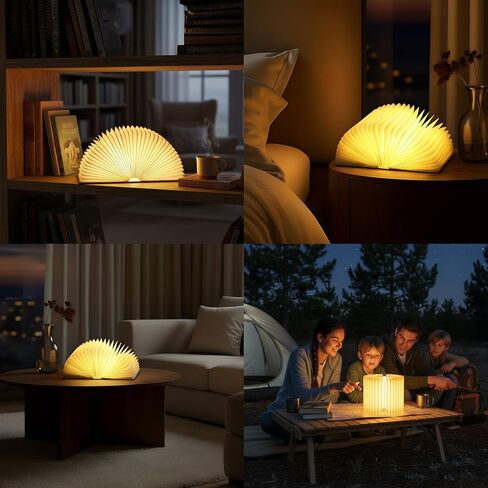 UME Dragon Book Lamp Dragon Night Light, Portable Book Lovers Gifts for Christmas, Birthday, Home Decor, 3 Colors in Saudi Arabia