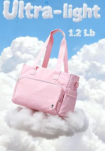 Extra Large Bible Cover Case for Women｜Water-Resistant Tote Fits 12-Inch Bible with Detachable Strap, Christian Girl Gift in Saudi Arabia