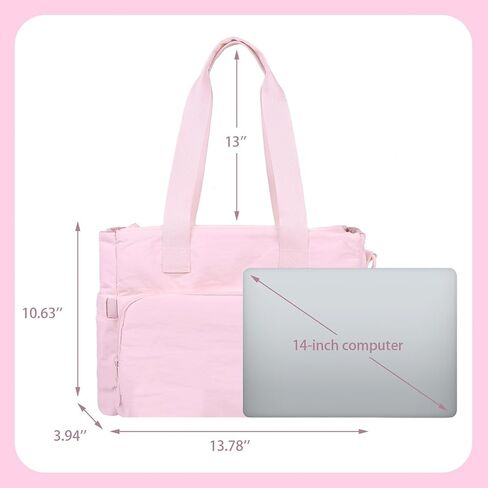 Extra Large Bible Cover Case for Women｜Water-Resistant Tote Fits 12-Inch Bible with Detachable Strap, Christian Girl Gift in Saudi Arabia