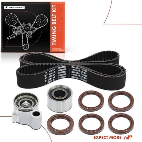 A-Premium Engine Timing Belt Kit Compatible with Toyota Camry 1994-2001, Sienna 1998-2003, Avalon 1995-2004, Solara 1999-2003 & Lexus RX300 1999-2003, ES300 1994-2001 - 3.0L in Saudi Arabia