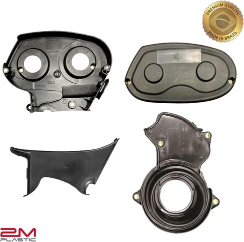 Timing Belt Cover Fits For 11-15 Cruze 1.8 16v - 12-18 Sonic 1.8 16v - 10-11 Aveo 1.6 16v 2M Plastic (COMPLETE KIT) in Saudi Arabia