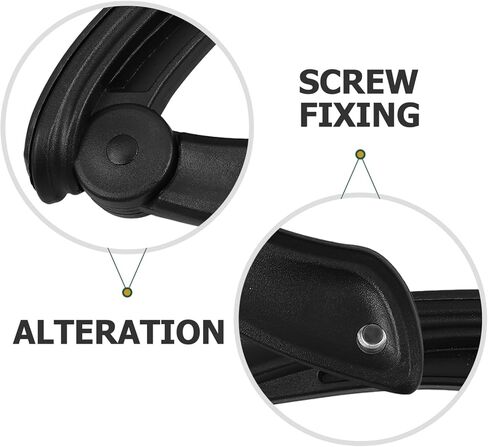 Gadpiparty 1pair Ergonomic Chair Armrests Sturdy Armrests for Office Home and Gaming Chairs Versatile Replacement Arm Supports for Comfort and Relaxation in Saudi Arabia