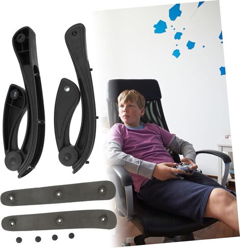 Angoily 1 Set Office Chair Armrest Replacement Grip Handles for Enhanced Comfort for Office Workers Seniors and Pregnant Women Easy Installation and Support for Relaxation in Saudi Arabia