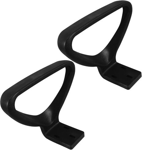 Housoutil 2pcs Office Chair Armrests Replacement Parts for Executive Swivel Chair Sturdy Comfortable Armrests Easy Installation in Saudi Arabia