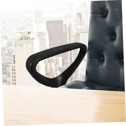 Housoutil 2pcs Office Chair Armrests Replacement Parts for Executive Swivel Chair Sturdy Comfortable Armrests Easy Installation in Saudi Arabia