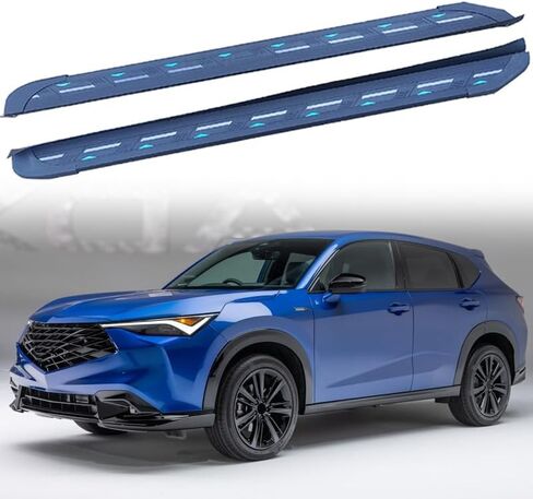 قطعتان من ألواح الجري ذات الدرجات الجانبية وقضبان Nerf - مناسبة تمامًا لدواسة Acura ADX 2025 شديدة التحمل لسيارات الدفع الرباعي in Saudi Arabia
