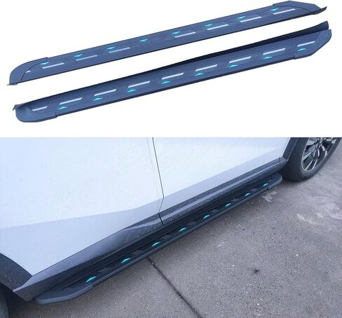 قطعتان من ألواح الجري ذات الدرجات الجانبية وقضبان Nerf - مناسبة تمامًا لدواسة Acura ADX 2025 شديدة التحمل لسيارات الدفع الرباعي in Saudi Arabia