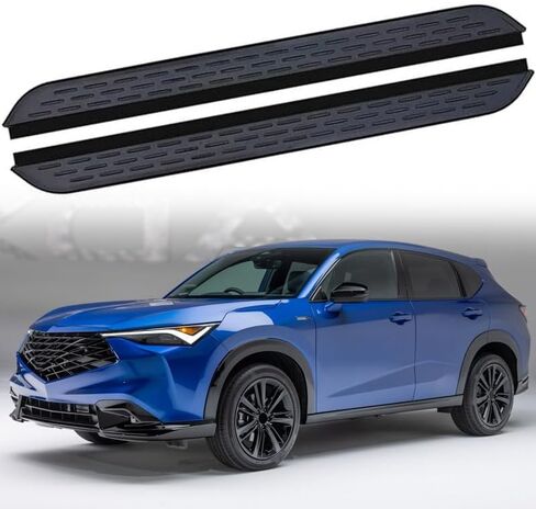 قطعتان من ألواح الجري ذات الدرجات الجانبية وقضبان Nerf - مناسبة تمامًا لدواسة Acura ADX 2025 شديدة التحمل لسيارات الدفع الرباعي in Saudi Arabia