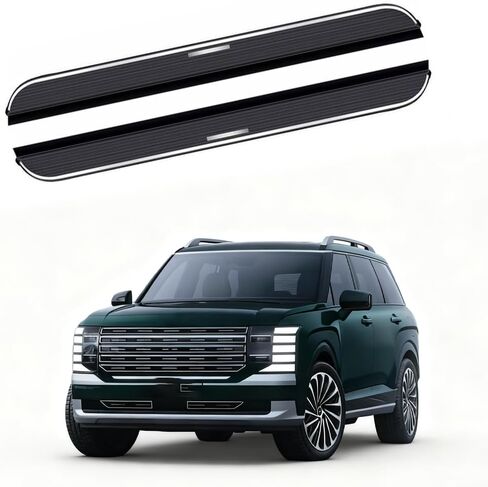 لوحة تشغيل ثابتة 2 قطعة تناسب Hyundai Palisade 2026 ملحقات قضبان Nerf مع أقواس in Saudi Arabia