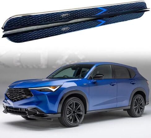 قطعتان من ألواح الجري ذات الدرجات الجانبية وقضبان Nerf - مناسبة تمامًا لدواسة Acura ADX 2025 شديدة التحمل لسيارات الدفع الرباعي in Saudi Arabia