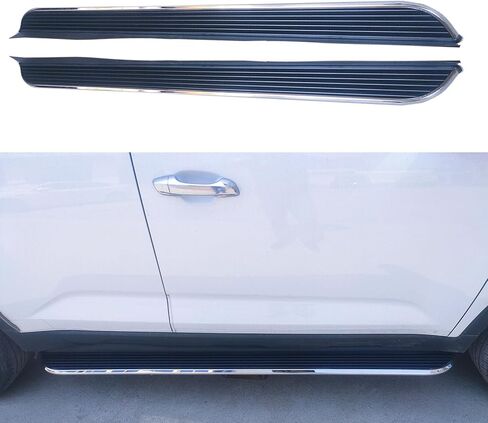 قطعتان من ألواح الجري ذات الدرجات الجانبية وقضبان Nerf - مناسبة تمامًا لدواسة Acura ADX 2025 شديدة التحمل لسيارات الدفع الرباعي in Saudi Arabia