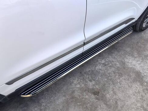 لوحة تشغيل ثابتة 2 قطعة تناسب 2026 Hyundai Palisade خطوات جانبية ملحقات قضبان Nerf مع أقواس in Saudi Arabia