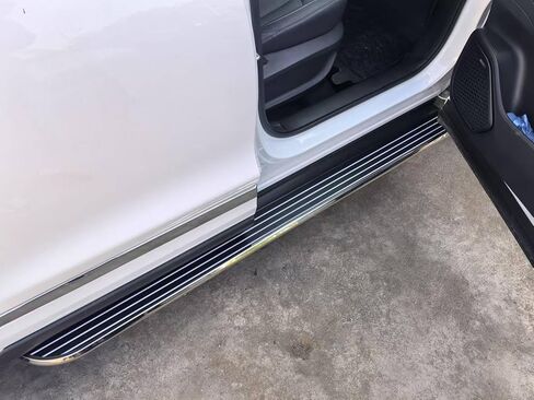 لوحة تشغيل ثابتة 2 قطعة تناسب 2026 Hyundai Palisade خطوات جانبية ملحقات قضبان Nerf مع أقواس in Saudi Arabia
