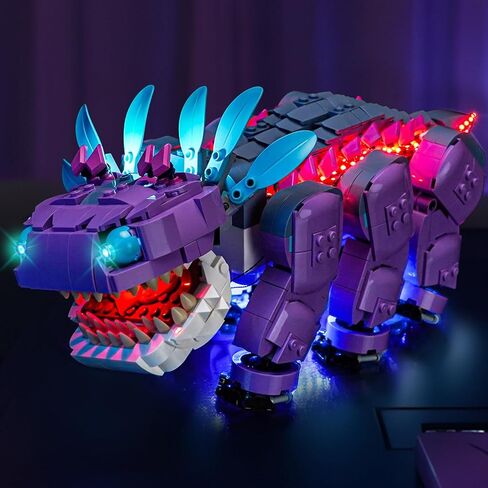 LED Lighting Compatible with Lego Klombo 77077 - JUST Lights, Light Kit Compatible with Lego Fortnite Klombo 77077, NOT Included The Model Set in Saudi Arabia