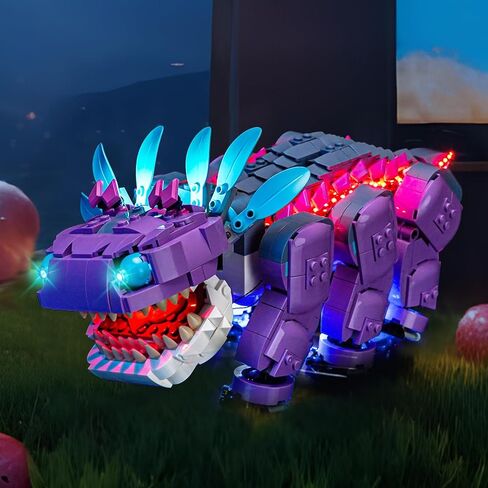 LED Lighting Compatible with Lego Klombo 77077 - JUST Lights, Light Kit Compatible with Lego Fortnite Klombo 77077, NOT Included The Model Set in Saudi Arabia