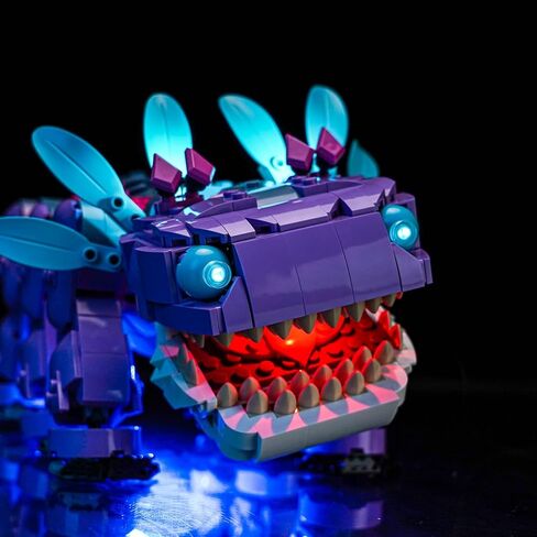 LED Lighting Compatible with Lego Klombo 77077 - JUST Lights, Light Kit Compatible with Lego Fortnite Klombo 77077, NOT Included The Model Set in Saudi Arabia
