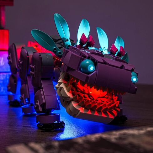 LED Lighting Compatible with Lego Klombo 77077 - JUST Lights, Light Kit Compatible with Lego Fortnite Klombo 77077, NOT Included The Model Set in Saudi Arabia