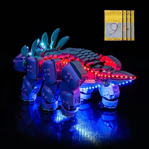 LED Lighting Compatible with Lego Klombo 77077 - JUST Lights, Light Kit Compatible with Lego Fortnite Klombo 77077, NOT Included The Model Set in Saudi Arabia