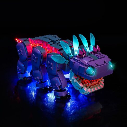 LED Lighting Compatible with Lego Klombo 77077 - JUST Lights, Light Kit Compatible with Lego Fortnite Klombo 77077, NOT Included The Model Set in Saudi Arabia