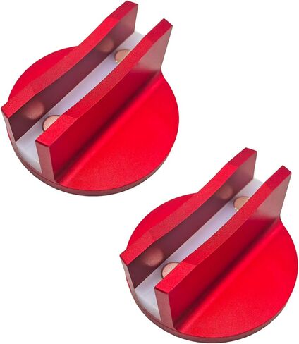 مهايئ وسادة جاك مغناطيسي عالمي كبير - مهايئ قضيب لحام إطار جاك من الألومنيوم لمعظم السيارات (1، أحمر) in Kuwait