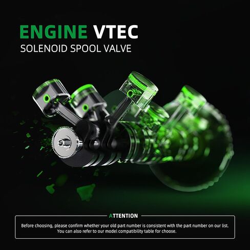 صمام بكرة الملف اللولبي للمحرك VTEC، لهوندا سيفيك 2001-2005، لـ Acura EL(Can) 2001-2005، 1.7L L4، صمام بكرة الملف اللولبي VTEC، 15810-PLR-A01، TS1151، 916-707 in Kuwait