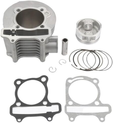63 مللي متر 200cc مجموعة اسطوانة تتحمل كبيرة ل BT125T GY6 152QMI 157QMJ 125cc 150cc 4 السكتة الدماغية أجزاء محرك سكوتر in Kuwait