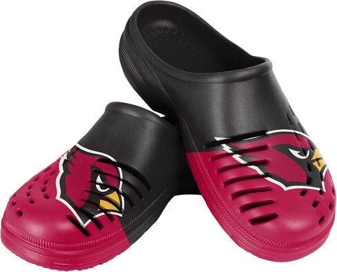 FOCO Tampa Bay Buccaneers NFL Youth Colorblock Big Logo Clog - صغير (11-12) in Saudi Arabia