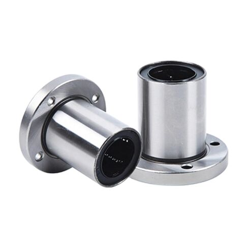1PCS 6mm 8mm 10mm 12mm 13mm 16mm LMF6UU LMF8UU LMF10UU LMF12UU LMF13UU LMF16UU Round Flange Coupling Linear Motion Bearing Rod(Lmf6uu 6mm) in Saudi Arabia