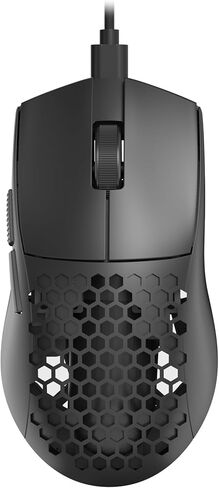 Redragon M601 RGB Gaming Mouse Backlit Wired Ergonomic 7 Button Programmable Mouse Centrophorus with Macro Recording & Weight Tuning Set 7200 DPI for Windows PC (White) in Saudi Arabia
