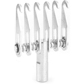 Yosoo Dent Puller, Metal Dent Puller Adjustable 6 Fingers Hook Pulling Claw Paw Car Body Repair Tool Adjustable Hook Pulling Claw Paw PDR Glue Tabs PDR Beam Puller