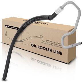 A-Premium Outlet (Lower) Automatic Transmission Oil Cooler Line Hose Assembly Compatible with Ford Taurus Mercury Sable 1996-1999 3.0L