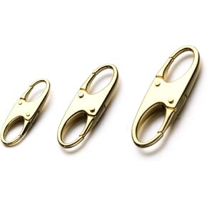 Zpsolution 3 Size Zipper Clip Theft Deterrent - Anti Theft Zipper Clips Keep The Zipper Closed - Zipper Locks for Backpacks, Purses