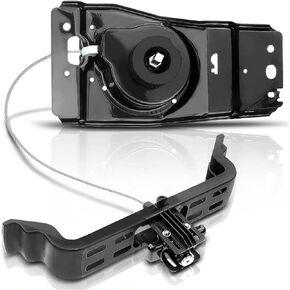 A-Premium Steel Spare Tire Carrier Spare Wheel Hoist Spare Tire Holder with Cable Compatible with Chrysler Town & Country 2009-2016 Dodge Grand Caravan 2009-2018 Ram C/V 2012-2015