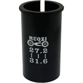 heyous MTB Road Bike SeatPost Adapter Aluminum Alloy Sleeve Convert Seat Post Tube Conversion Adapter 27.2mm to 31.6mm