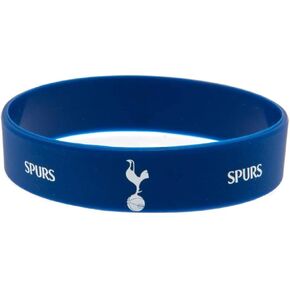 Tottenham Hotspur FC Silicone Wristband (One Size) (Blue)
