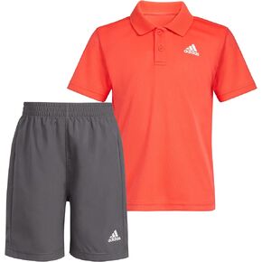 adidas Boys Short Sleeve Polo Shirt and Shorts 2-piece SetShorts Set