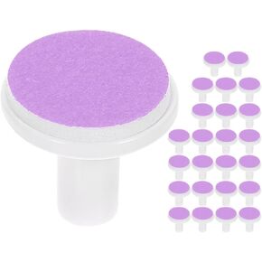 DOITOOL 24 pcs Electric Nail Trimmer Replacement Pads Suitable for 12+Months Baby Nail Trimmer Heads for Standard Baby Nail File