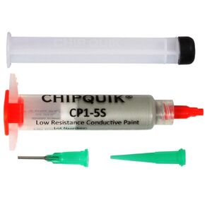Chip Quik CP1-10S Conductive Paint 10g/10cc Syringe - Low Resistance (10g/10cc Syringe) in Kuwait
